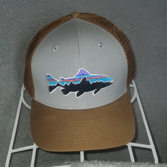 Patagonia Other - Patagonia Brown Mesh Trucker Hat
